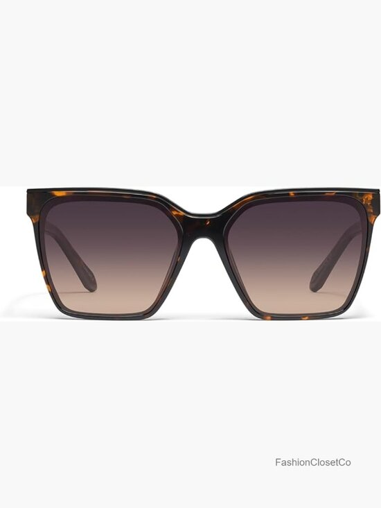 Oversized Women\'s Square Sunglasses with UV Protected Lenses main image 5